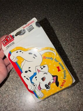 Disney 101 Dalmatians Vintage 1990s Kids' Party Invitations